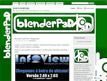 Tablet Screenshot of blenderp3d.wordpress.com