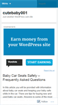 Mobile Screenshot of cutebaby001.wordpress.com