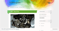 Desktop Screenshot of lenscapade.wordpress.com