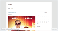 Desktop Screenshot of iizitem.wordpress.com