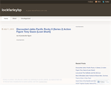 Tablet Screenshot of lockfarleybp.wordpress.com