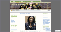 Desktop Screenshot of chicksinthehuddle.wordpress.com
