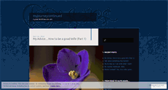 Desktop Screenshot of myjourneycontinued.wordpress.com