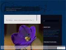 Tablet Screenshot of myjourneycontinued.wordpress.com
