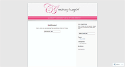 Desktop Screenshot of customglamgirl.wordpress.com