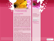 Tablet Screenshot of heartattackinwomen.wordpress.com