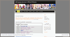 Desktop Screenshot of gwanime.wordpress.com