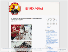 Tablet Screenshot of iesrioaguas.wordpress.com