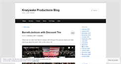 Desktop Screenshot of krazywake.wordpress.com