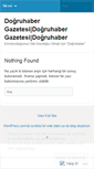 Mobile Screenshot of dogruhabergazetesi.wordpress.com