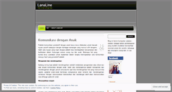 Desktop Screenshot of lanaline.wordpress.com