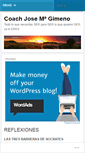 Mobile Screenshot of coachjosemariagimeno.wordpress.com