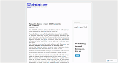 Desktop Screenshot of bbtsoft.wordpress.com