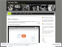 Tablet Screenshot of hiphopvibe.wordpress.com