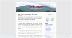 Desktop Screenshot of ilmuberguna.wordpress.com