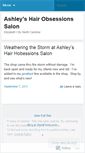 Mobile Screenshot of hairobsessions.wordpress.com