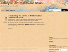 Tablet Screenshot of hairobsessions.wordpress.com