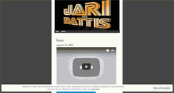 Desktop Screenshot of jaribattis.wordpress.com