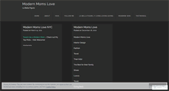 Desktop Screenshot of moderneskin.wordpress.com