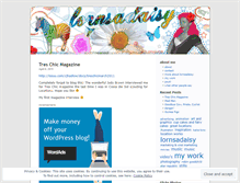 Tablet Screenshot of lornsadaisy.wordpress.com