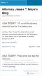 Mobile Screenshot of jamesmaye.wordpress.com
