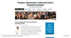 Desktop Screenshot of kongres2011.wordpress.com