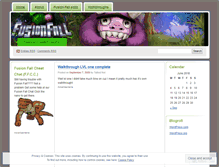 Tablet Screenshot of fusionfallcheatswithzumaboydnswetson.wordpress.com