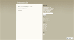 Desktop Screenshot of denisebutchko.wordpress.com