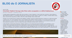 Desktop Screenshot of ojornalista.wordpress.com