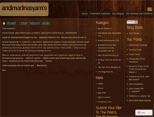 Tablet Screenshot of andimarlinasyam.wordpress.com