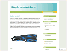 Tablet Screenshot of buceo.wordpress.com