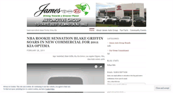 Desktop Screenshot of jamesautogroup.wordpress.com