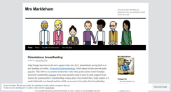 Desktop Screenshot of mrsmarkleham.wordpress.com