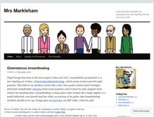 Tablet Screenshot of mrsmarkleham.wordpress.com