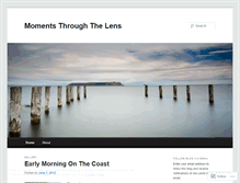 Tablet Screenshot of momentsthroughthelens.wordpress.com