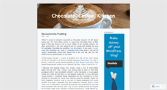 Desktop Screenshot of chocolatecoffeekitchen.wordpress.com