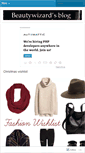 Mobile Screenshot of beautywizard.wordpress.com