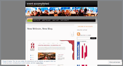 Desktop Screenshot of eventaccomplished.wordpress.com