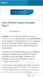 Mobile Screenshot of josephbwilsonmd.wordpress.com