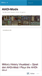 Mobile Screenshot of ahoimod.wordpress.com