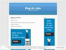 Tablet Screenshot of joaoricardolemes.wordpress.com