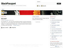 Tablet Screenshot of blackpassport.wordpress.com