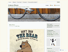 Tablet Screenshot of jabalibags.wordpress.com