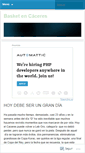 Mobile Screenshot of basketcaceres.wordpress.com