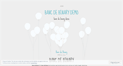 Desktop Screenshot of endocrine.bancdebinarydemo.wordpress.com