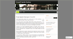 Desktop Screenshot of crossfitignitesydney.wordpress.com