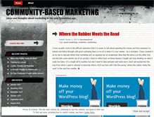 Tablet Screenshot of hayesmarketing.wordpress.com