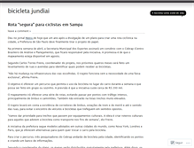 Tablet Screenshot of bicicletajundiai.wordpress.com
