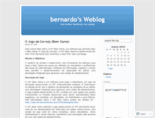Tablet Screenshot of bernardoambrosio.wordpress.com