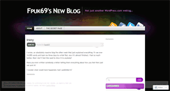 Desktop Screenshot of fpuk69.wordpress.com